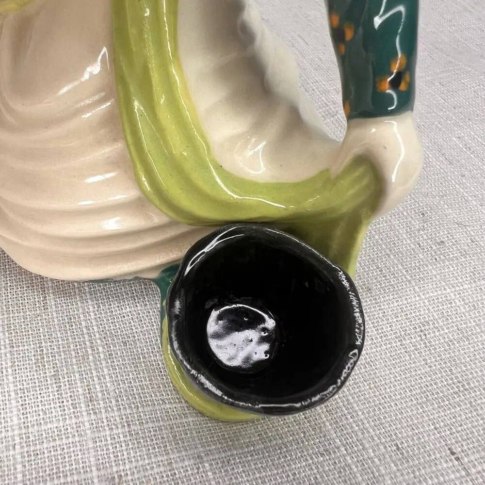 Vintage 40s Betty Harrington Ceramic Arts Studio Matchstick Girl Candleholder